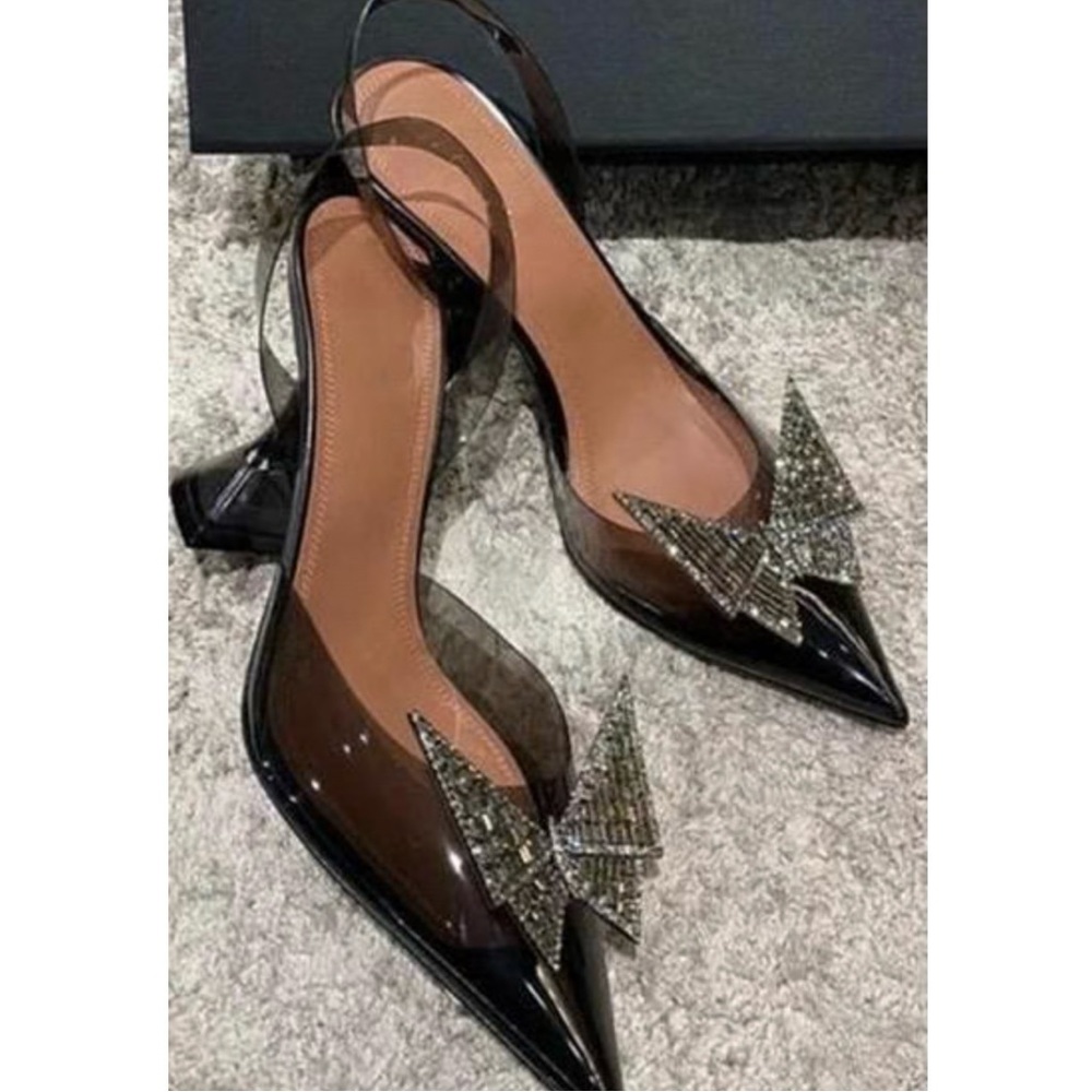Amina Muaddi KO’s by Jessica Bara